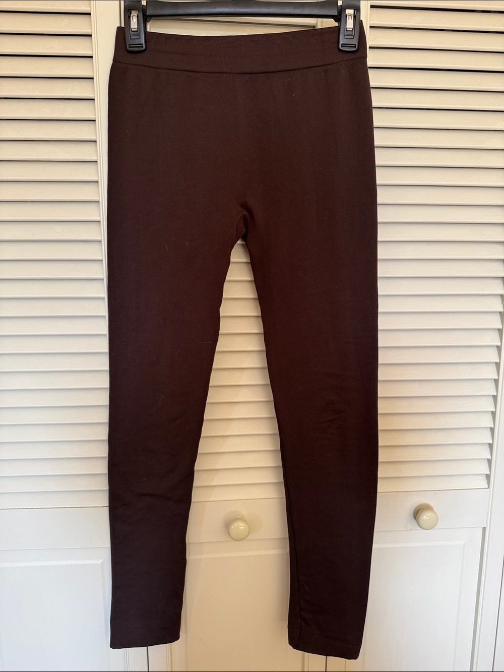 One Step Up Brown Pull-On Leggings